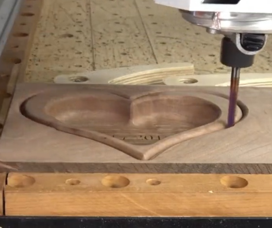CNC milling for wood structural machining